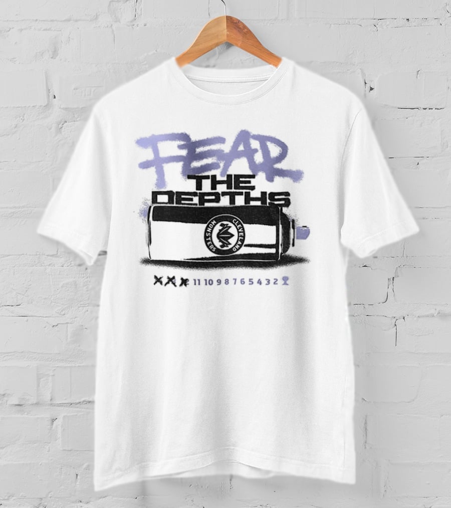 Fear The Depths Cleveland Monsters Hockey NHL 2026 T-Shirt