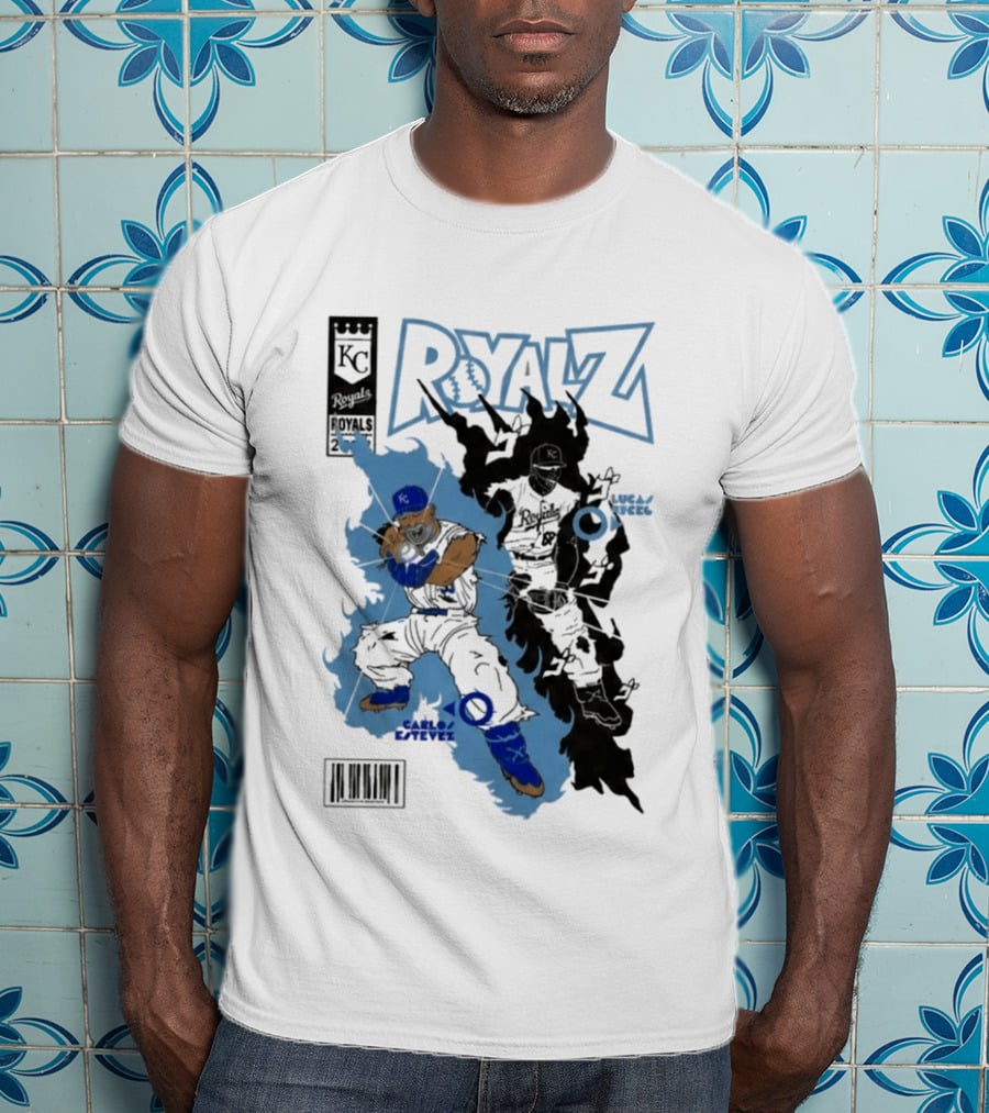 Royals Dragon Kamehameha Baseball Anime T-Shirt