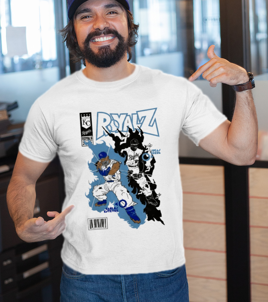 Royals Dragon Kamehameha Baseball Anime T-Shirt