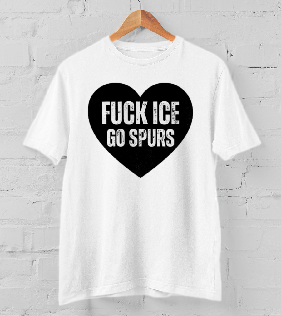 San Antonio Spurs Fuck Ice Go Spurs 2026 Lover T-Shirt