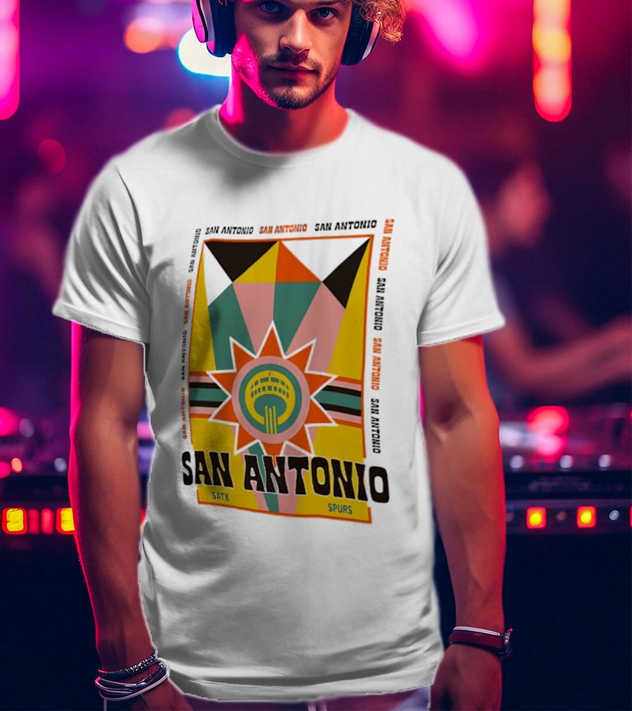 San Antonio Spurs Fiesta SATX T-Shirt