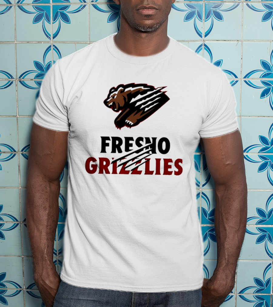 Fresno Grizzlies Growlifornia Bear Flag 2026 T-Shirt