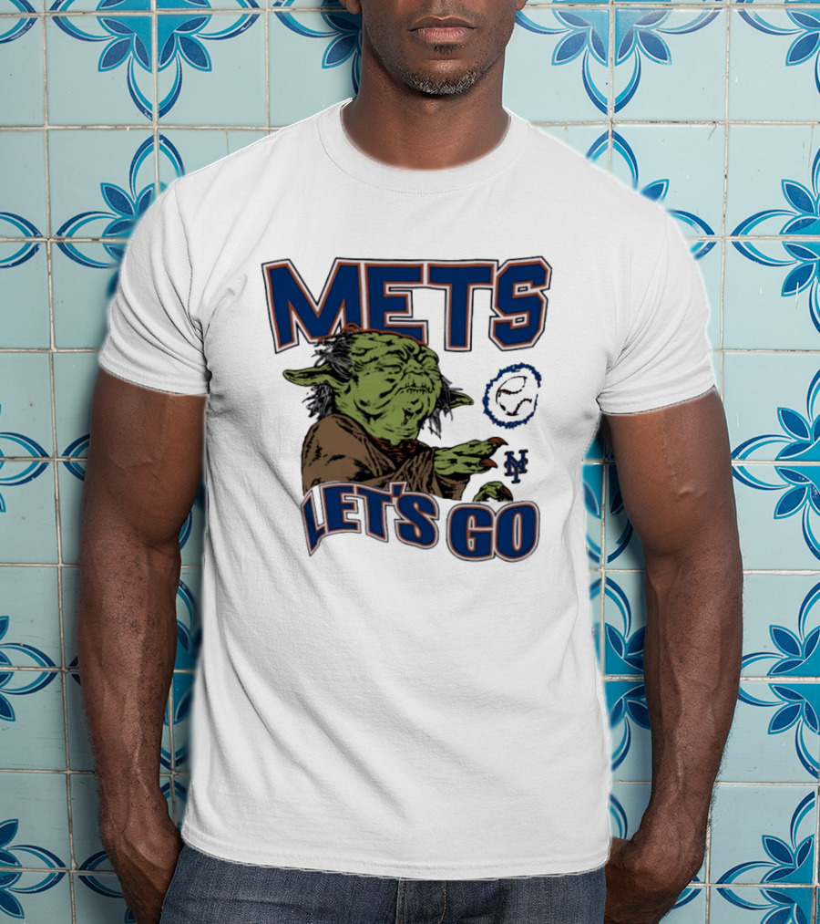 Mets Let's Go Yoda New Yorks Mets T-Shirt