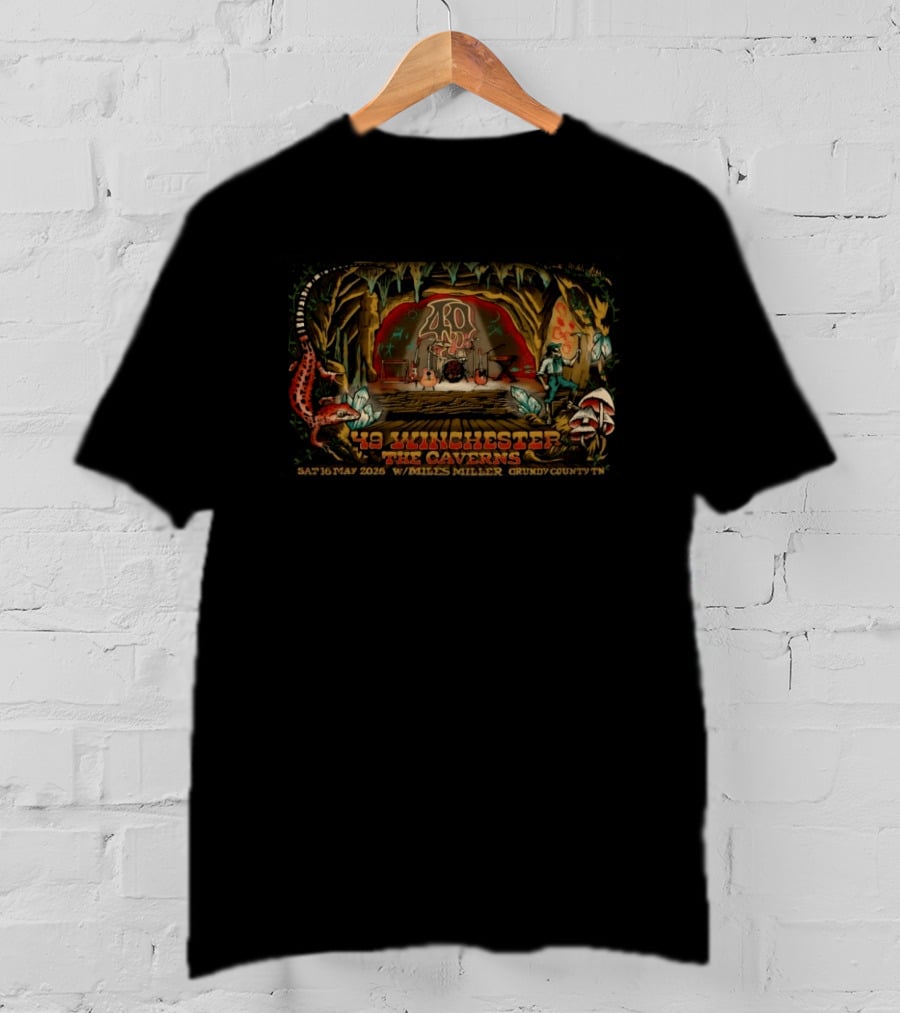 49 Winchester The Caverns May 16 2026 Miles Miller Grundy County TN T-Shirt