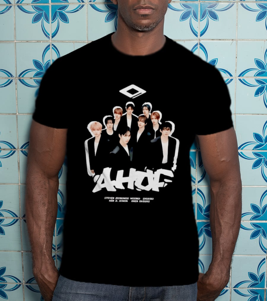 AHOF Steven Jeongwoo Woongki Shuaibo Han Jl Juwon Chihen Daisuke T-Shirt