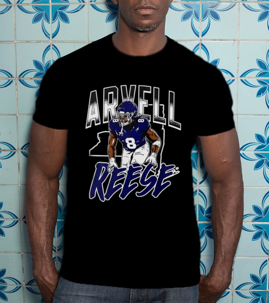 Arvell Reese New York Giants Football 2026 T-Shirt