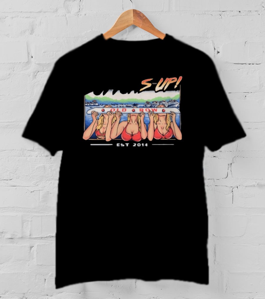 Old Row Shotski Girls S Up EST 2014 T-Shirt