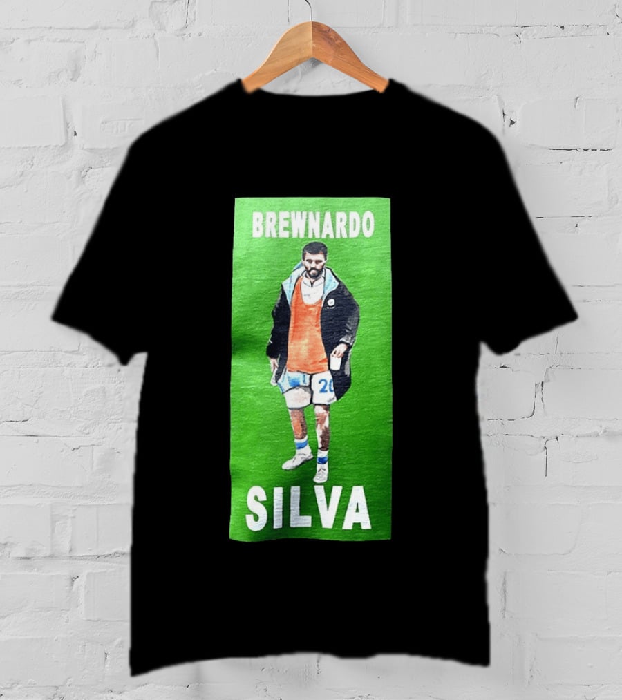 Brewnardo Silva Bernardo Silva Manchester City Football Star T-Shirt