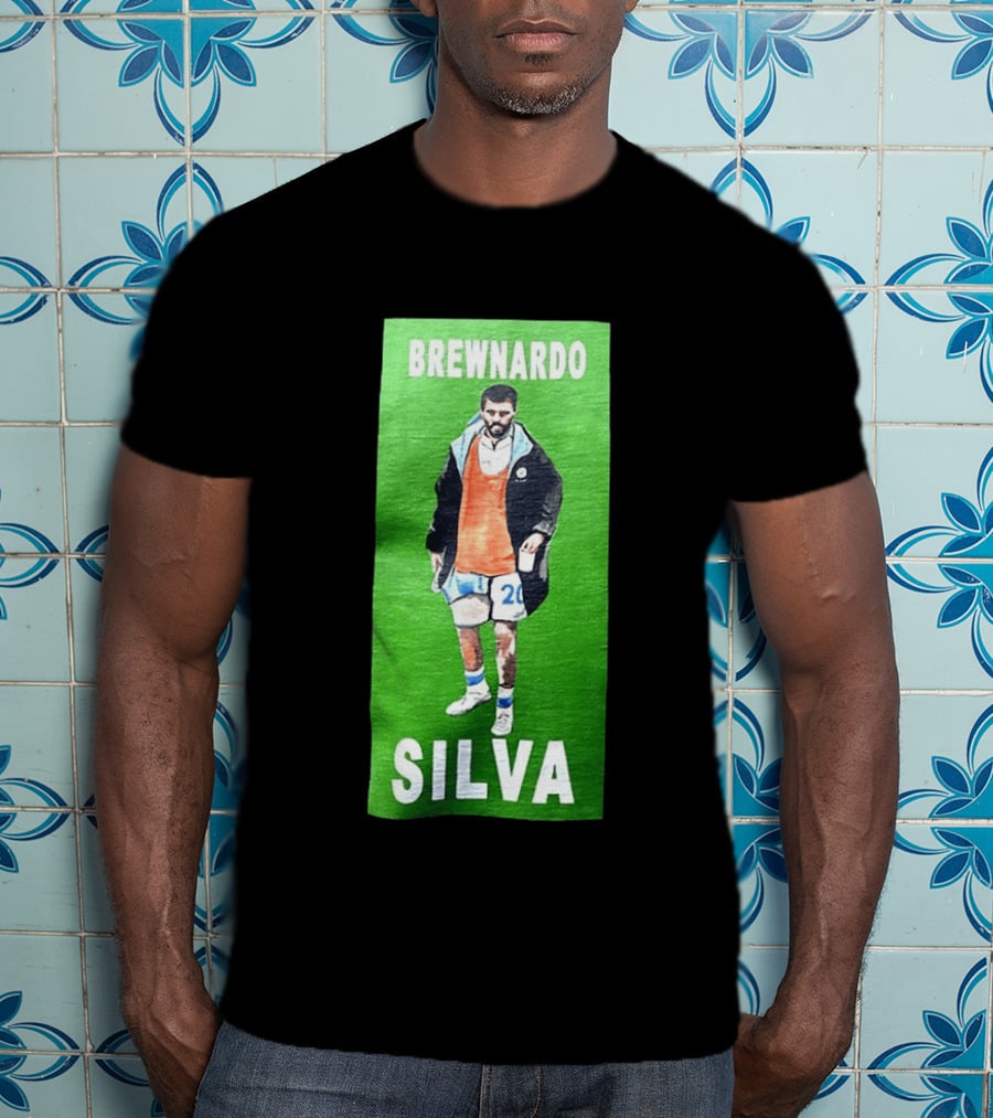 Brewnardo Silva Bernardo Silva Manchester City Football Star T-Shirt