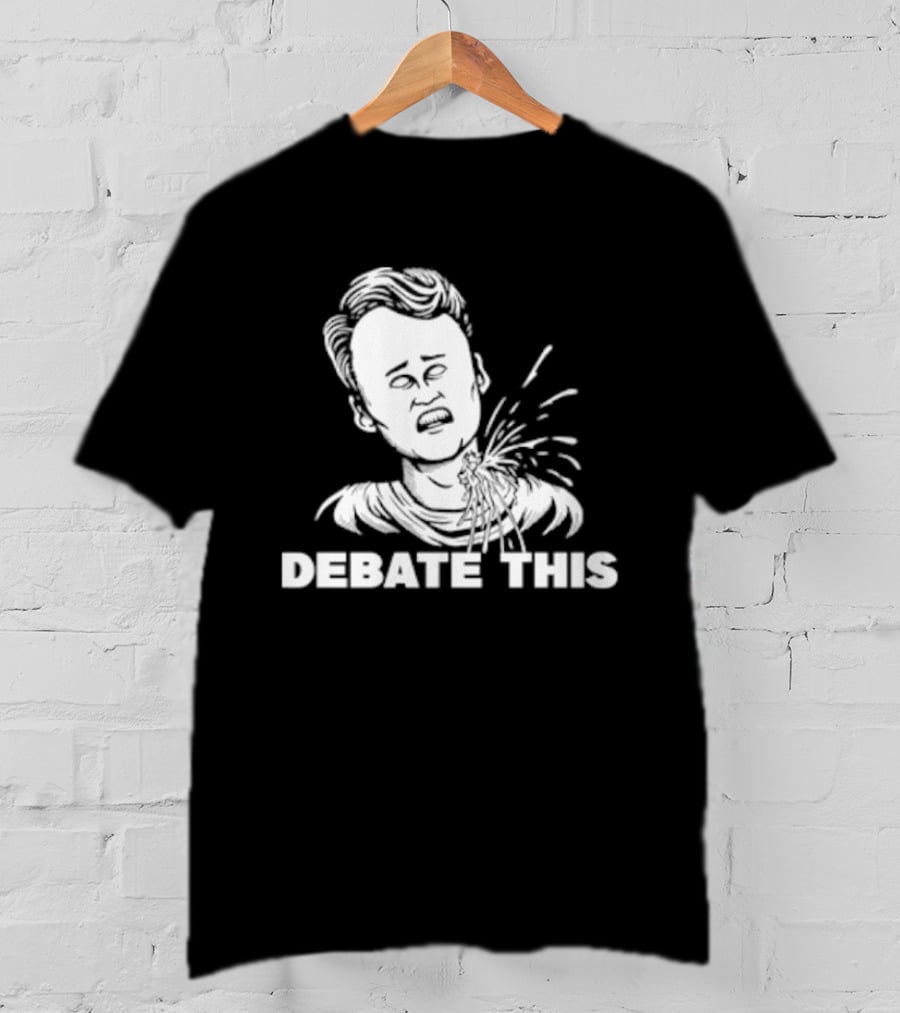 Charlie Kirk Debate This Explosion Head T-Shirt