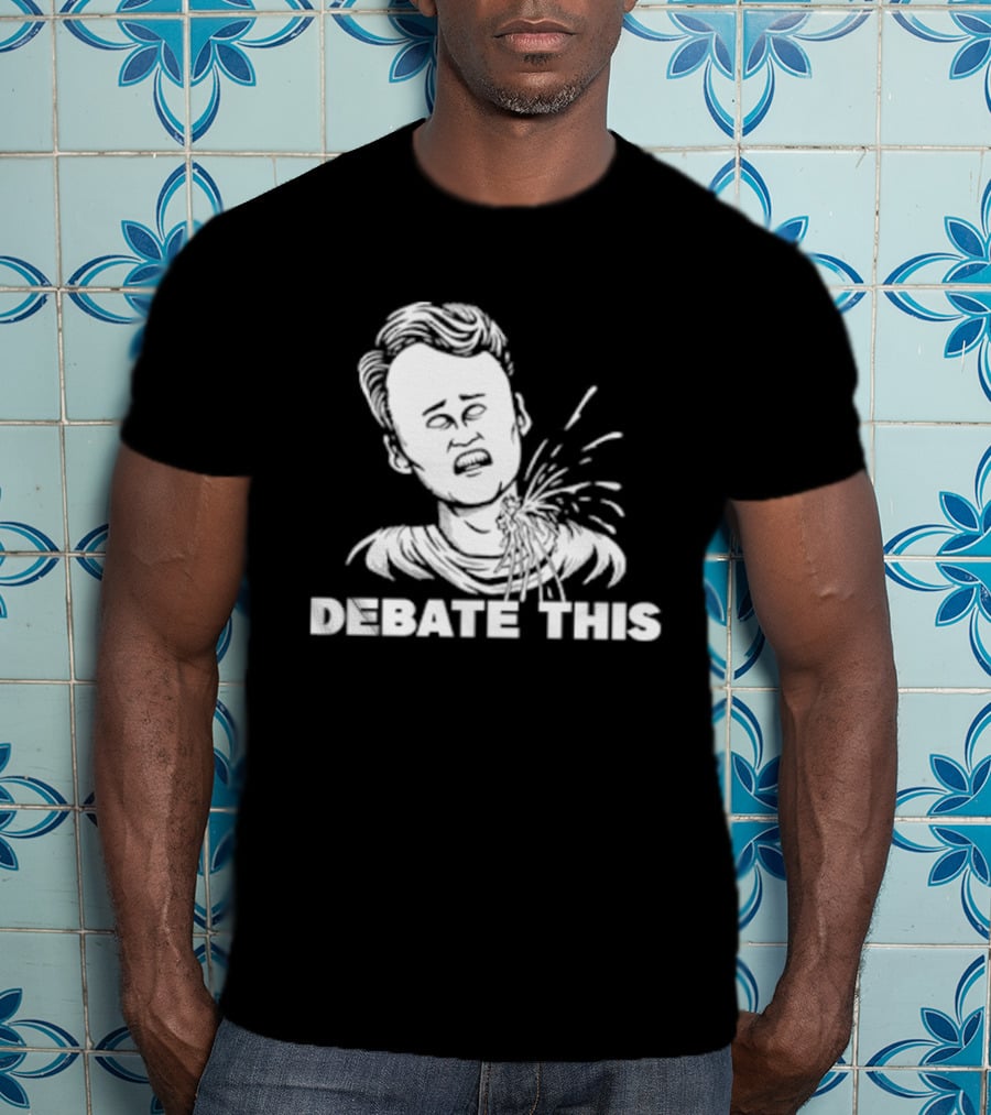 Charlie Kirk Debate This Explosion Head T-Shirt