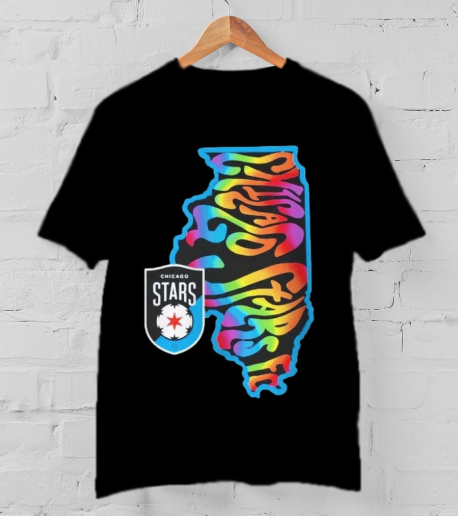 Chicago Stars FC Pride State Groove T-Shirt