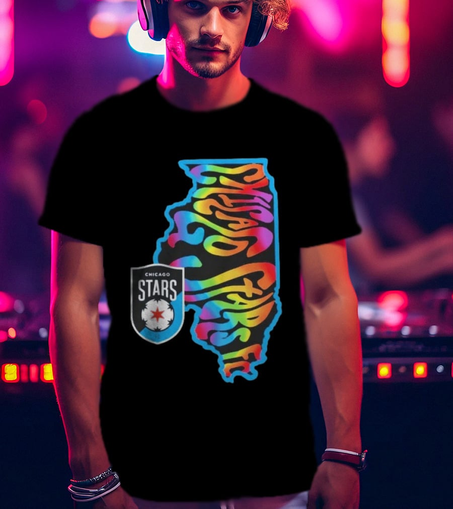 Chicago Stars FC Pride State Groove T-Shirt