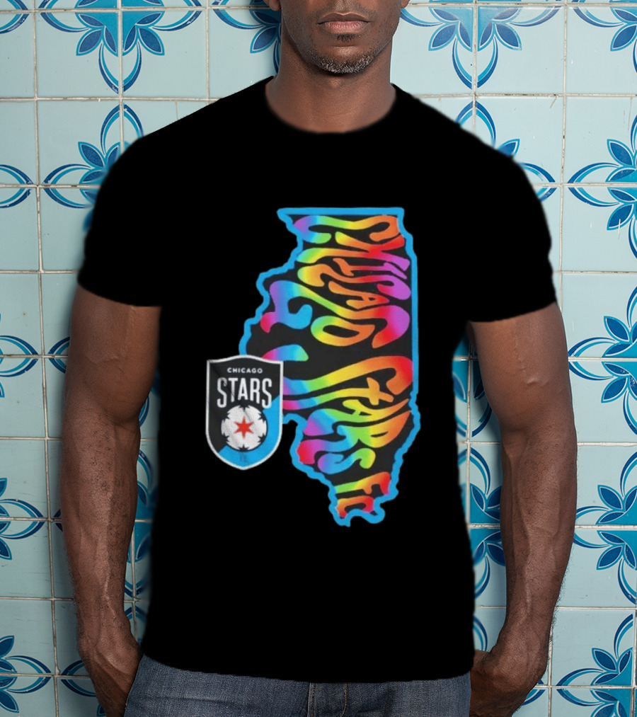 Chicago Stars FC Pride State Groove T-Shirt
