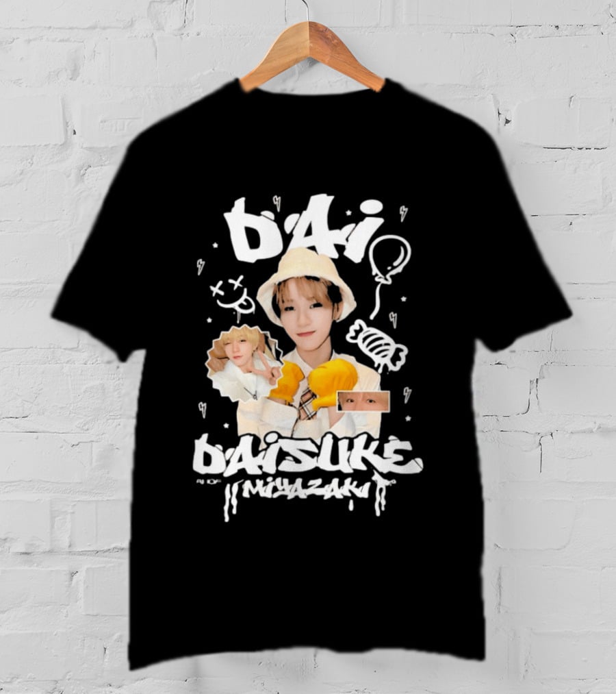 Dai Daisuke Miyazaki AHOF Playful Balloon And Candy T-Shirt