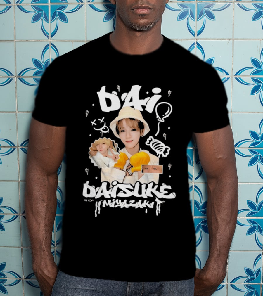 Dai Daisuke Miyazaki AHOF Playful Balloon And Candy T-Shirt