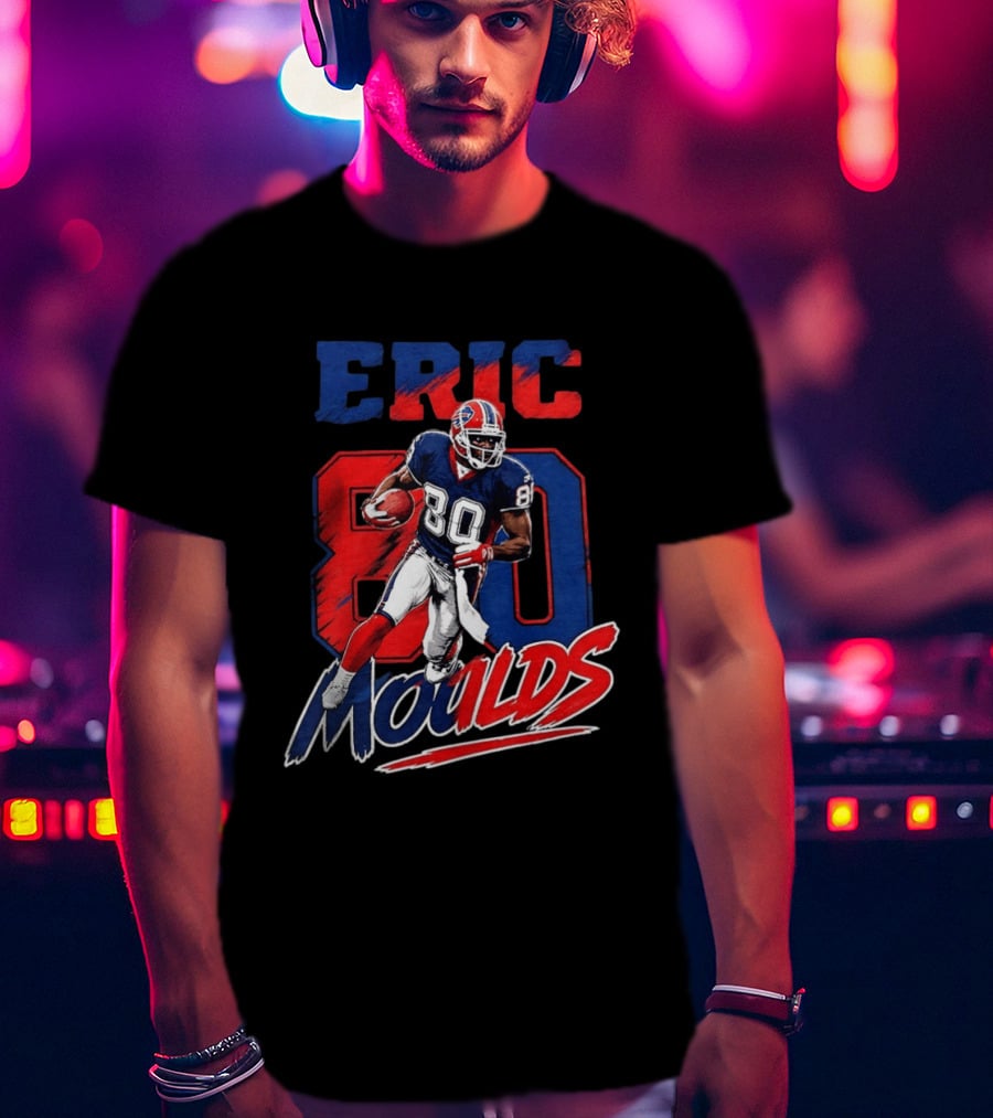Eric Moulds 80 Buffalo Bills Football Legend T-Shirt