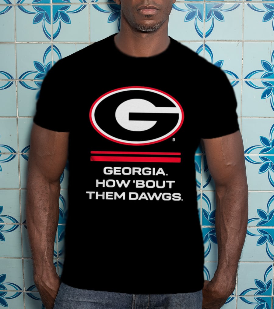 Georgia Bulldogs How 'Bout Them Dawgs G T-Shirt