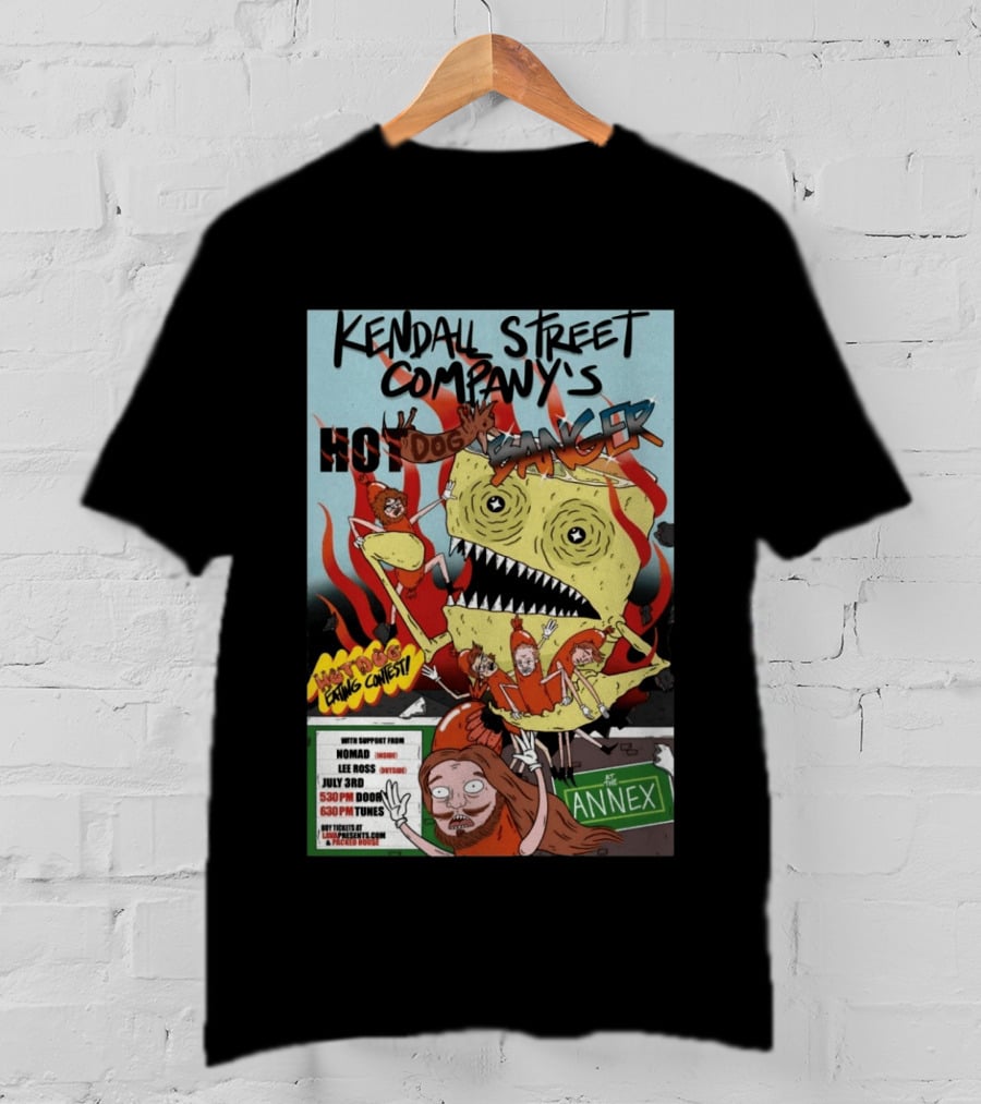 Kendall Street Company Hot Dog Banger The Annex Norfolk VA July 3 2026 Eating Contest T-Shirt
