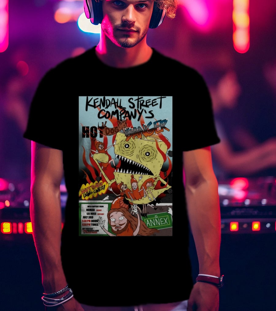Kendall Street Company Hot Dog Banger The Annex Norfolk VA July 3 2026 Eating Contest T-Shirt