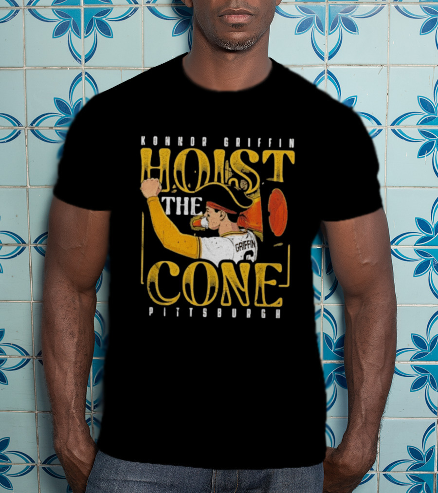 Konnor Griffin Hoist The Cone Pittsburgh T-Shirt