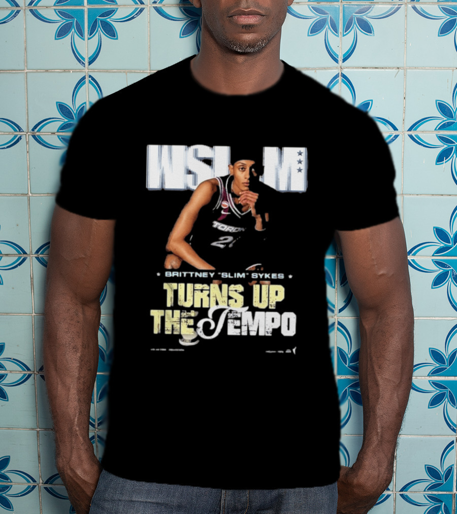 Slam 262 Brittney Slim Sykes Turns Up The Tempo T-Shirt