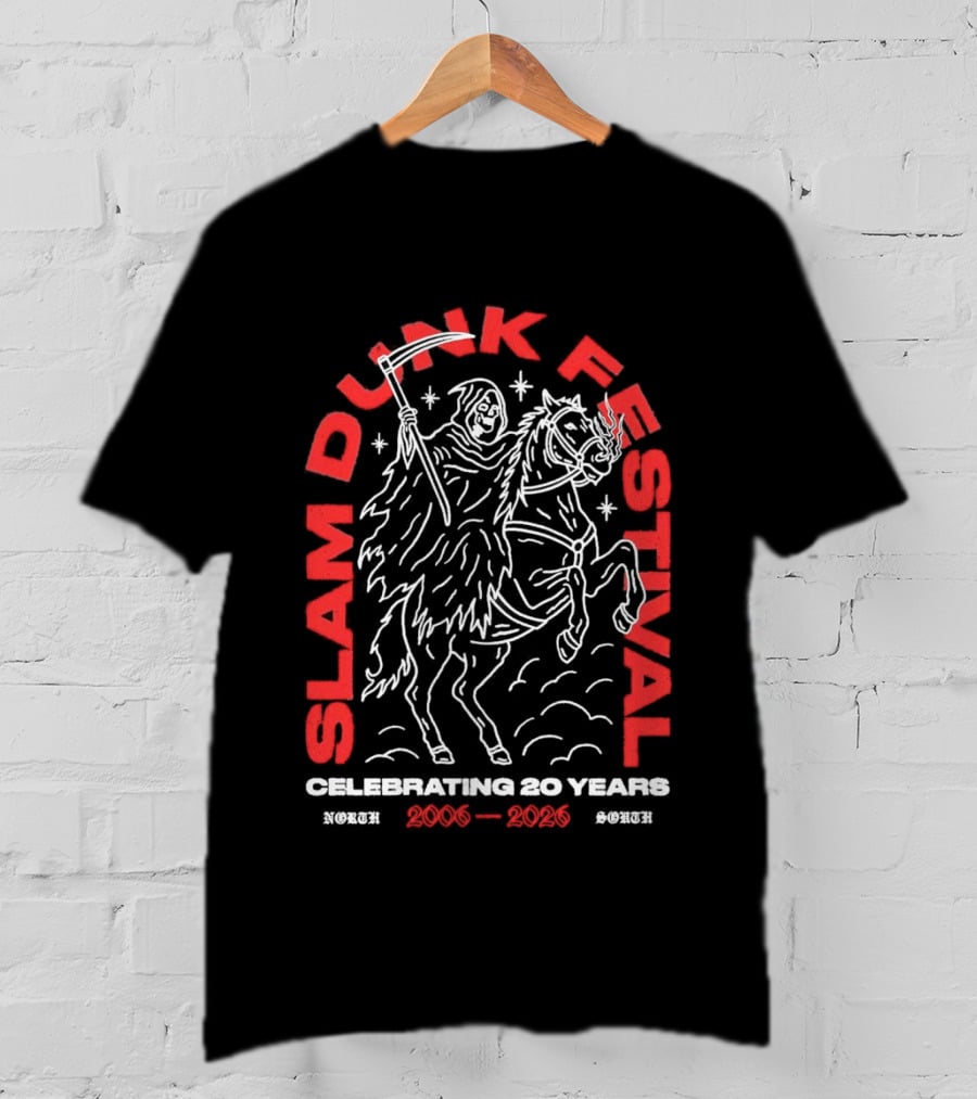 Slam Dunk Festival Celebrating 20 Years 2005 2025 Year Of The Horse T-Shirt