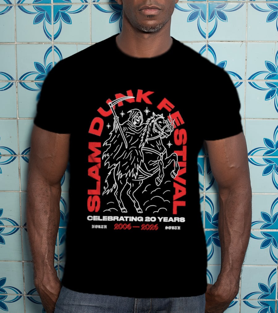 Slam Dunk Festival Celebrating 20 Years 2005 2025 Year Of The Horse T-Shirt