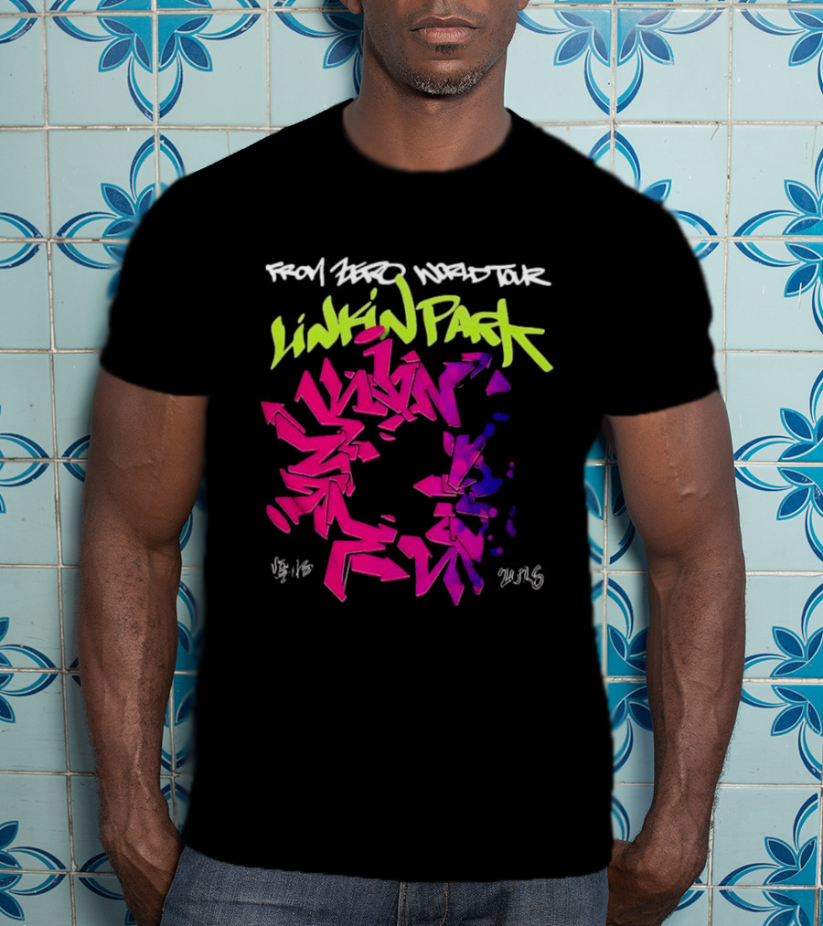 Linkin Park From Zero World Tour 2026 Graffiti T-Shirt