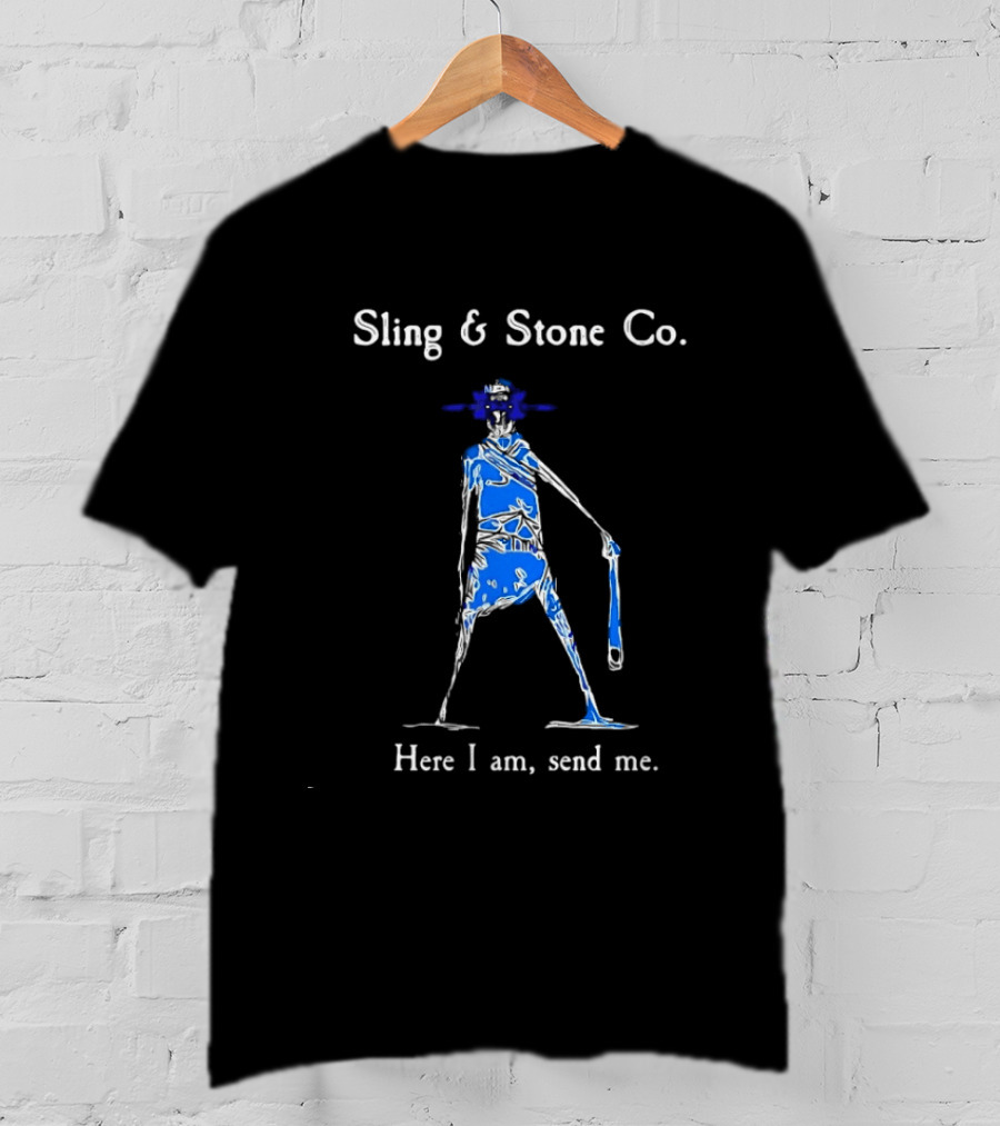 Sling And Stone Co Here I Am Send Me T-Shirt