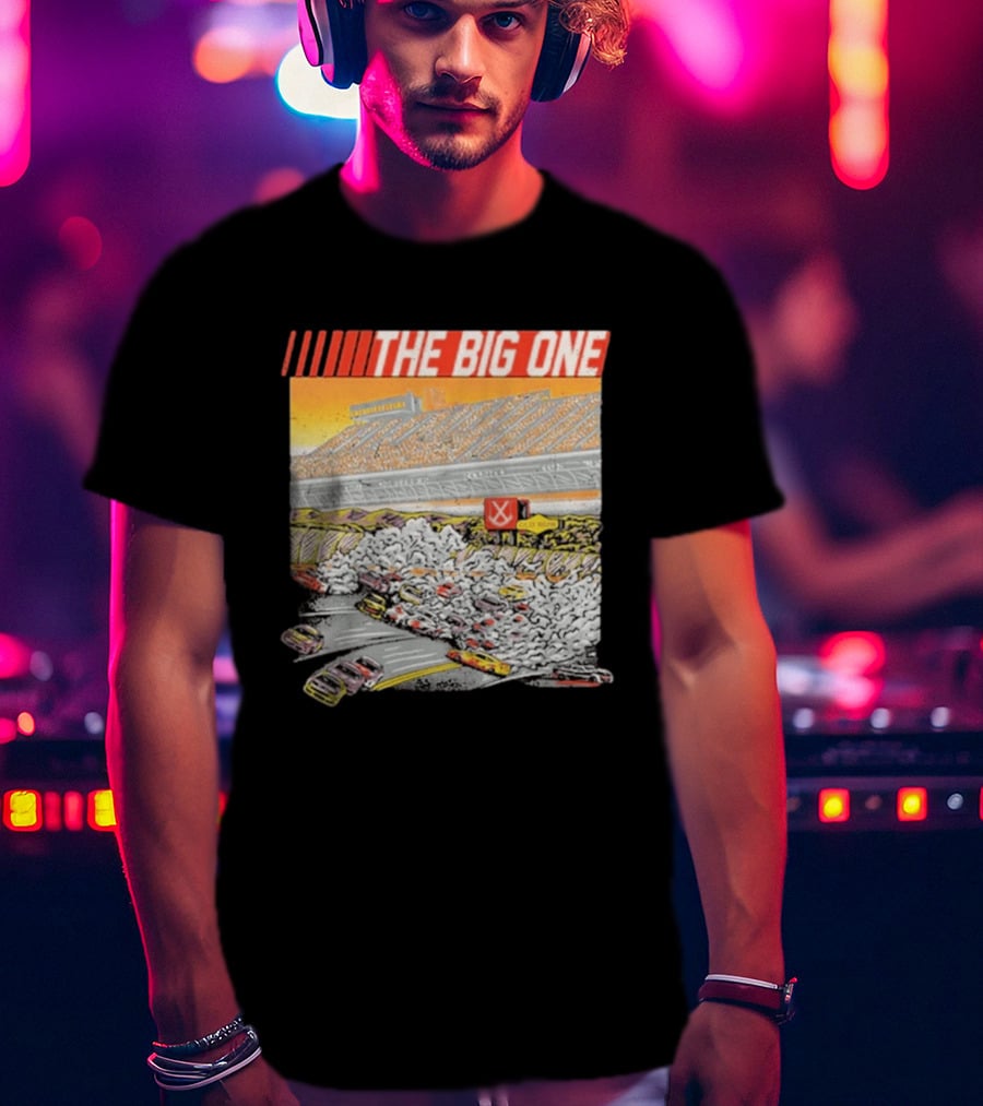 The Big One Old Brook NASCAR Racing Scene T-Shirt