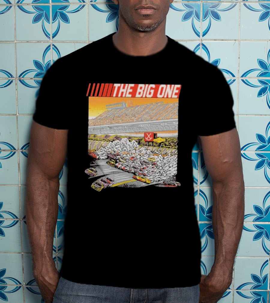 The Big One Old Brook NASCAR Racing Scene T-Shirt