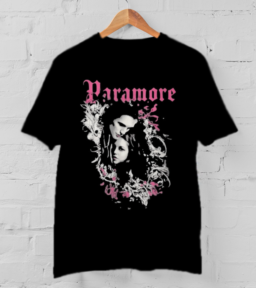 Paramore Floral Face Twilight T-Shirt