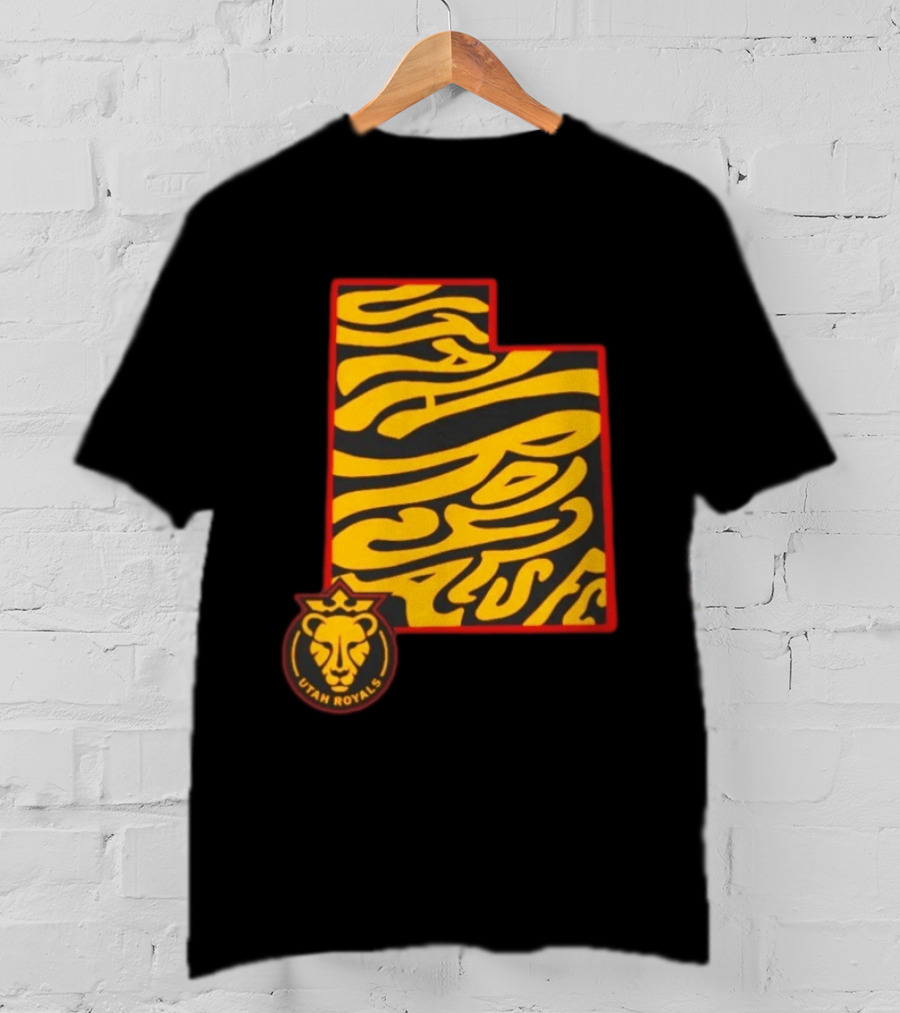 Utah Royals FC Groovy State Lion T-Shirt