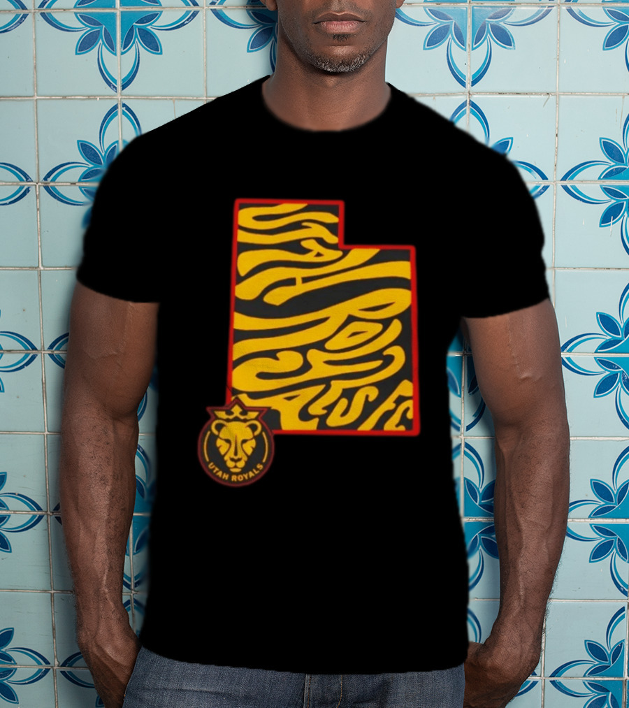 Utah Royals FC Groovy State Lion T-Shirt