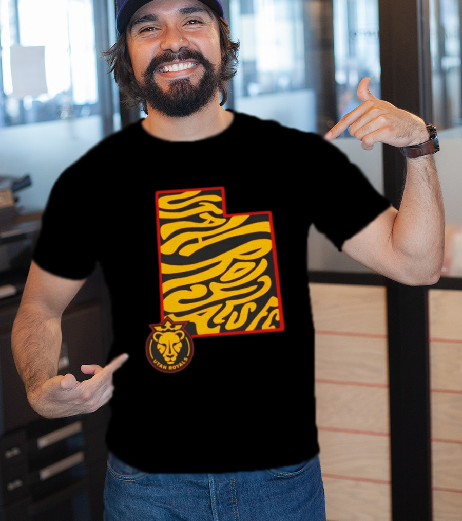 Utah Royals FC Groovy State Lion T-Shirt