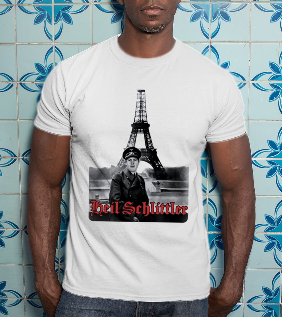 Adolf Hitler X Eiffel Tower Heil Schlittler T-Shirt