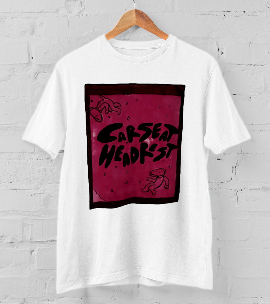 Car Seat Headrest Pink Alien T-Shirt