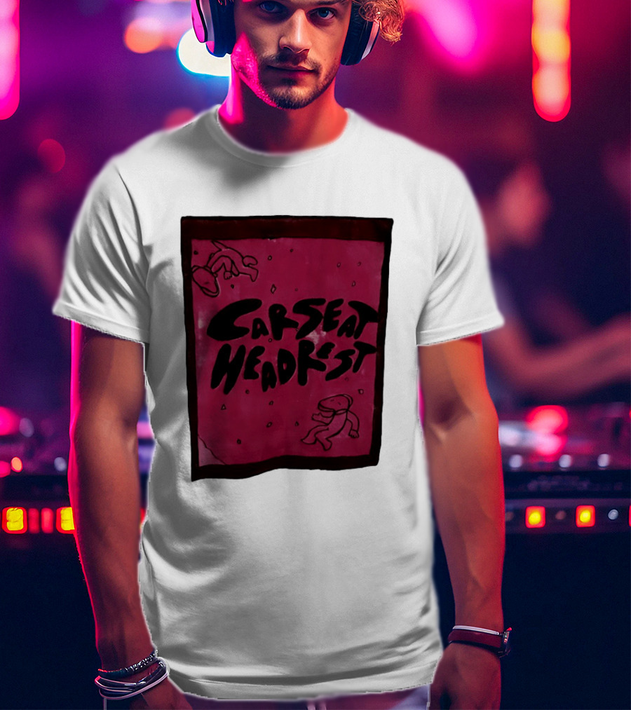 Car Seat Headrest Pink Alien T-Shirt
