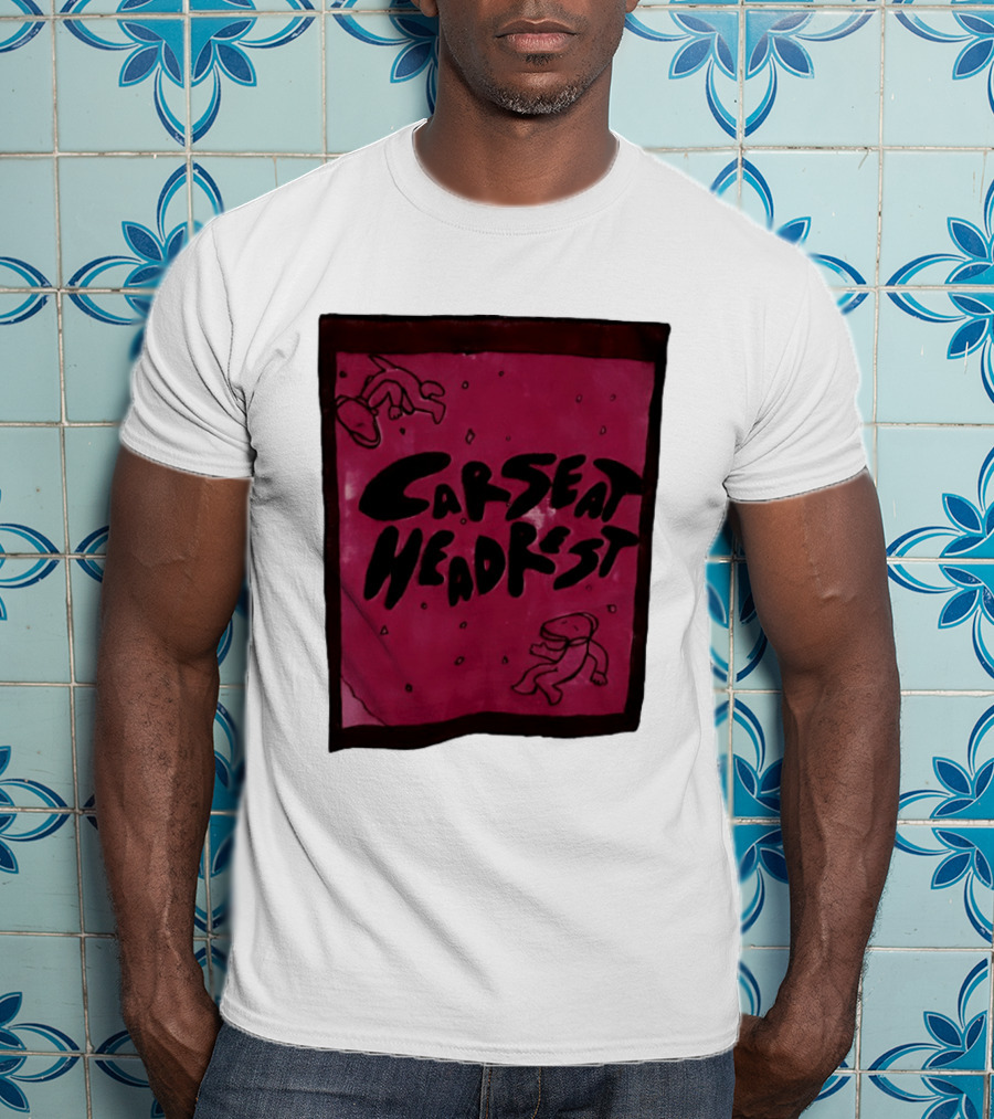 Car Seat Headrest Pink Alien T-Shirt