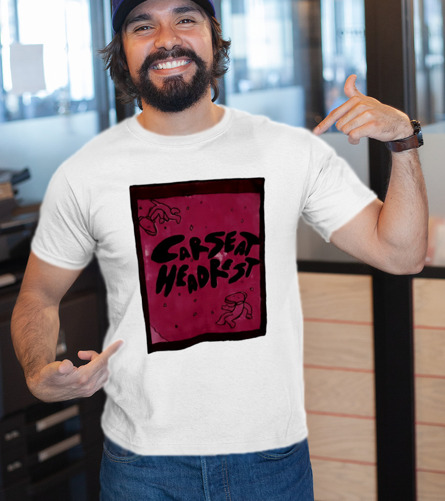 Car Seat Headrest Pink Alien T-Shirt