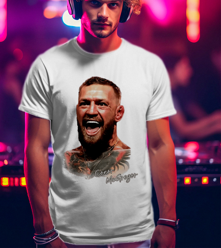 Conor McGregor UFC 2026 Big Head Return T-Shirt