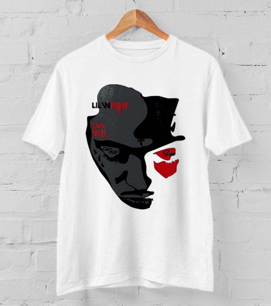 Lil Wayne I Am Music Sorry 4 The Wait Face T-Shirt