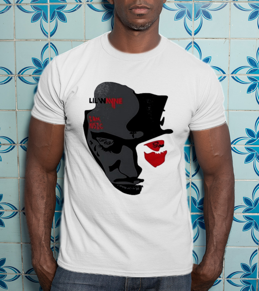 Lil Wayne I Am Music Sorry 4 The Wait Face T-Shirt