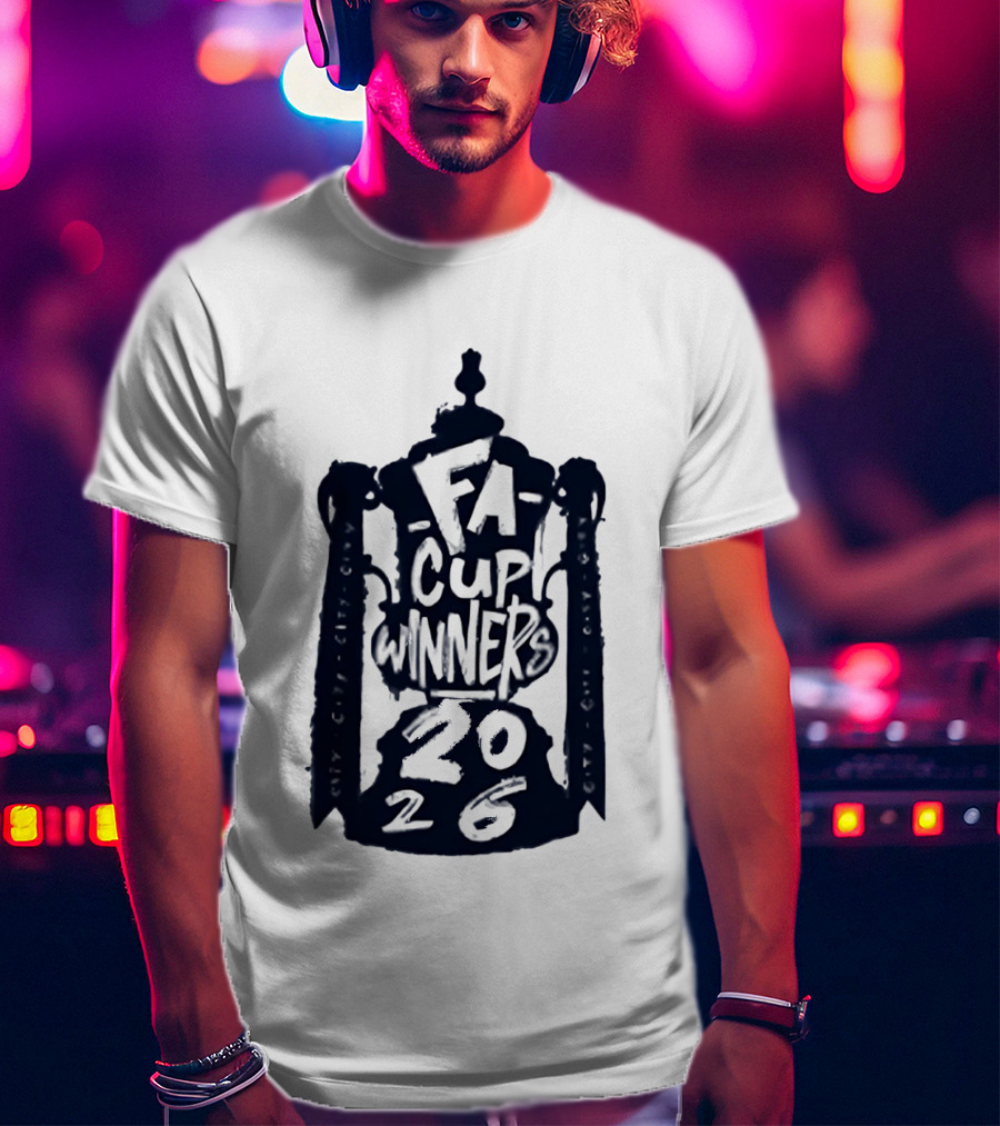 Manchester City FA Cup Winner 2026 T-Shirt