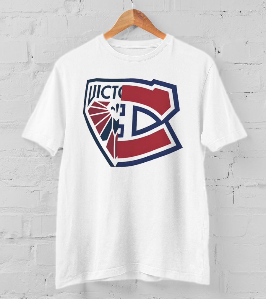 Montreal Victoire Montreal Canadiens NHL Mashup T-Shirt