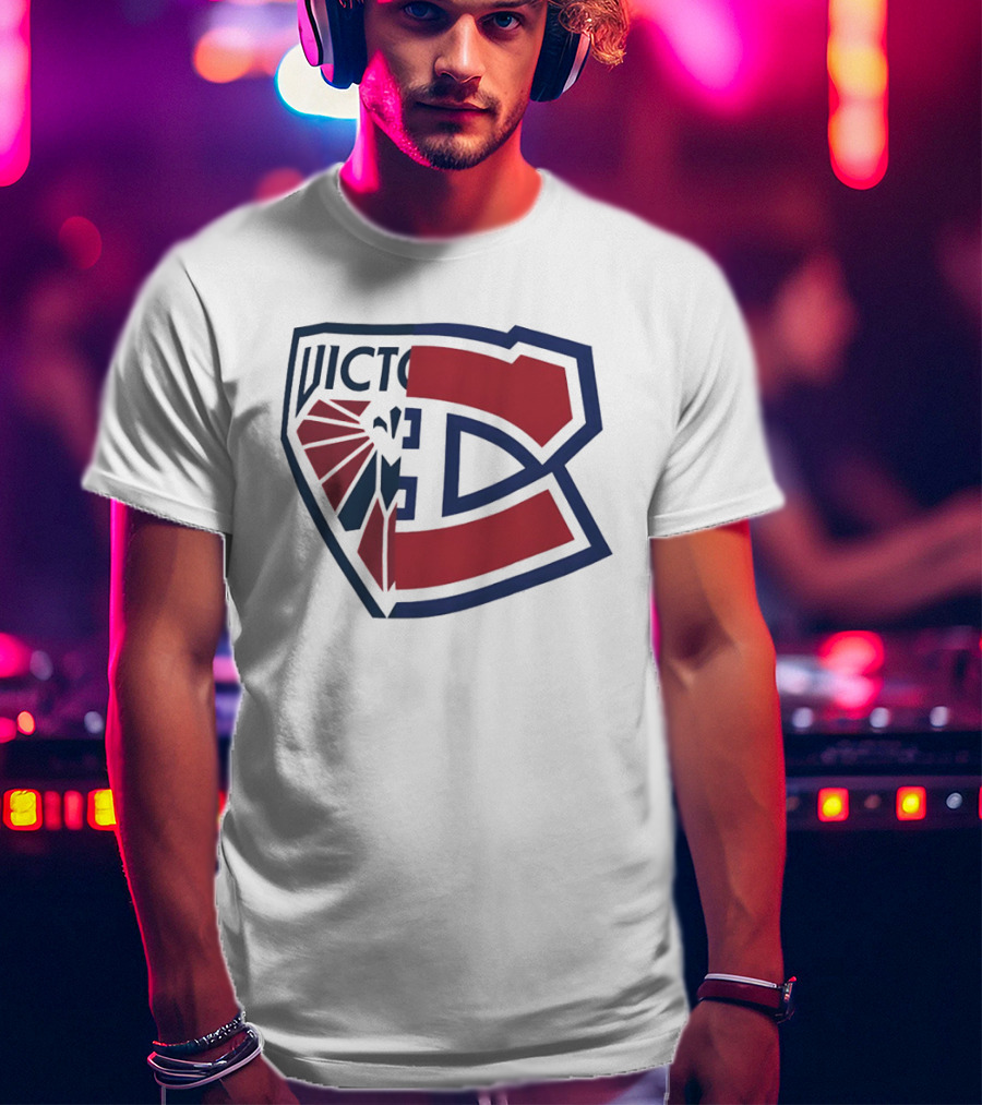 Montreal Victoire Montreal Canadiens NHL Mashup T-Shirt
