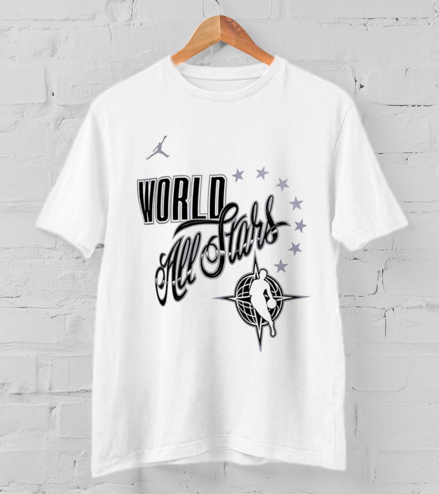 OKC Thunder Nike Shai Gilgeous Alexander 2026 World All Stars Basketball Jordan T-Shirt
