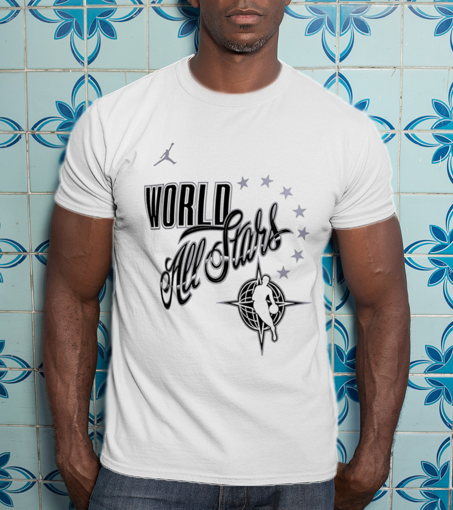 OKC Thunder Nike Shai Gilgeous Alexander 2026 World All Stars Basketball Jordan T-Shirt
