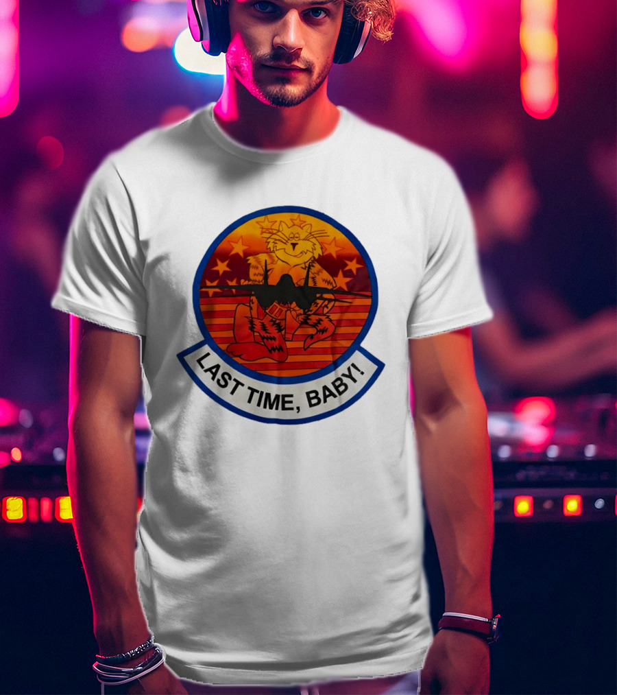 Tiger Last Time Baby Sunset Stars T-Shirt
